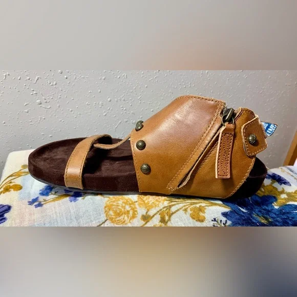 Dingo Sage Brush Leather Sandals Size 8 - Picture 4 of 12